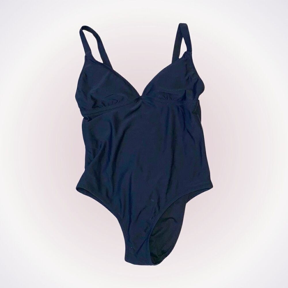 Mossimo black laddered back one piece bathing suit | Sz S